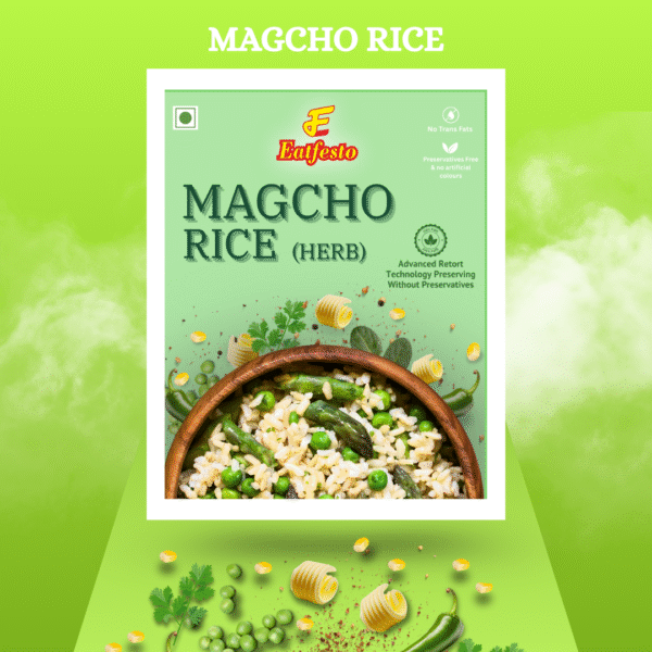 1 Eatfesto MAGCHO RICE (HERB) – Aromatic & Ready in Minutes